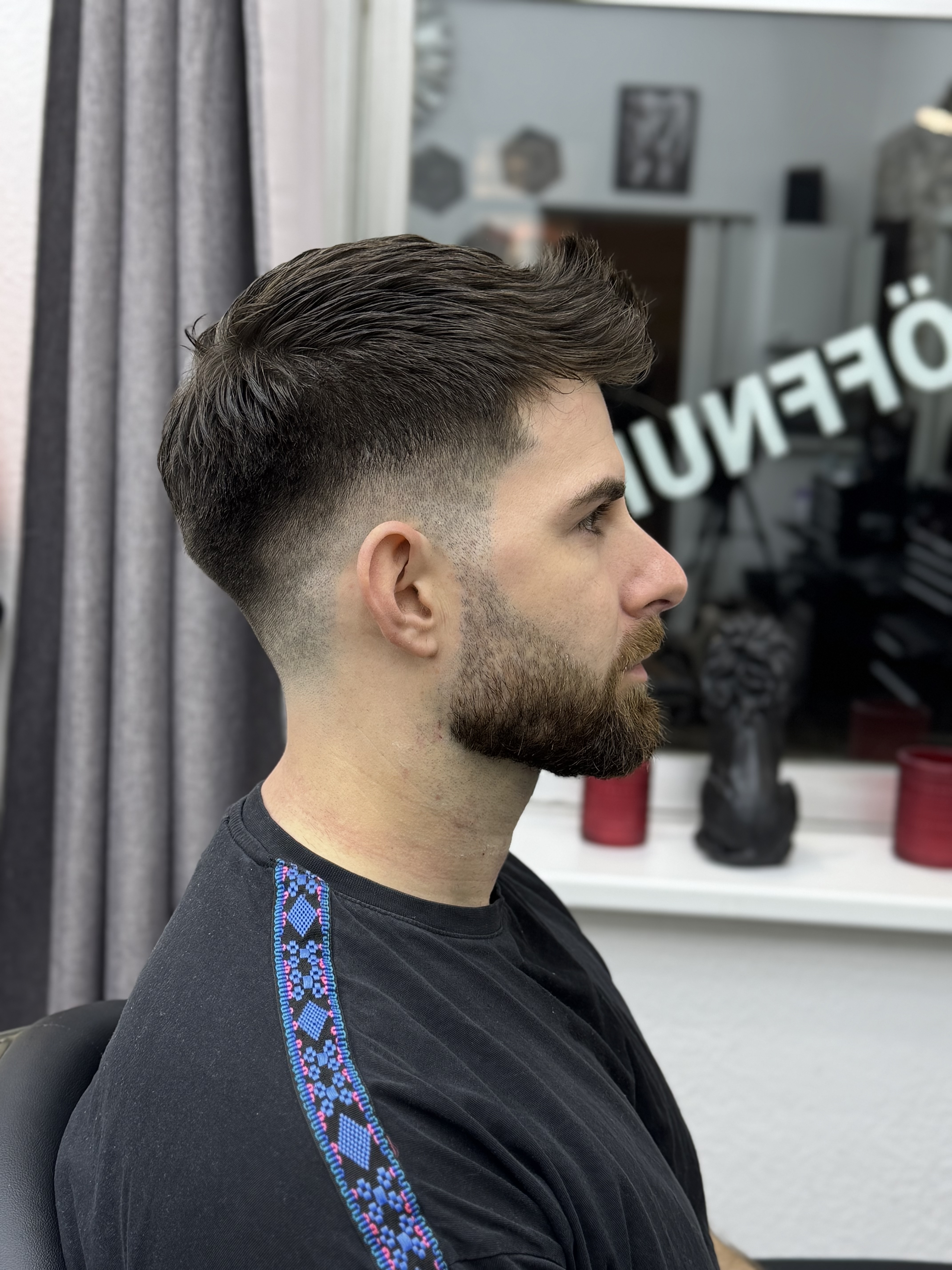 Innenansicht vom Trends Style Barbershop in Währing